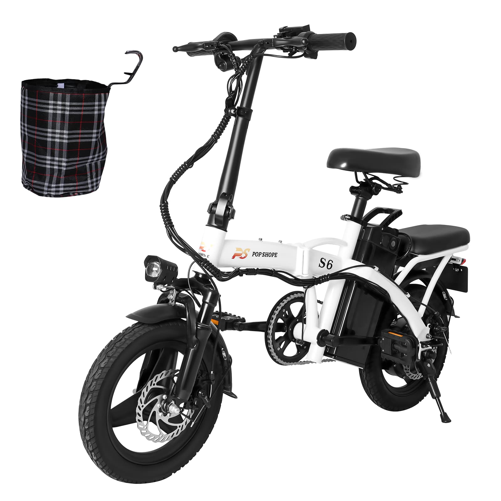 Popshope-Bicicleta-Eléctrica-S6-Blanco-01