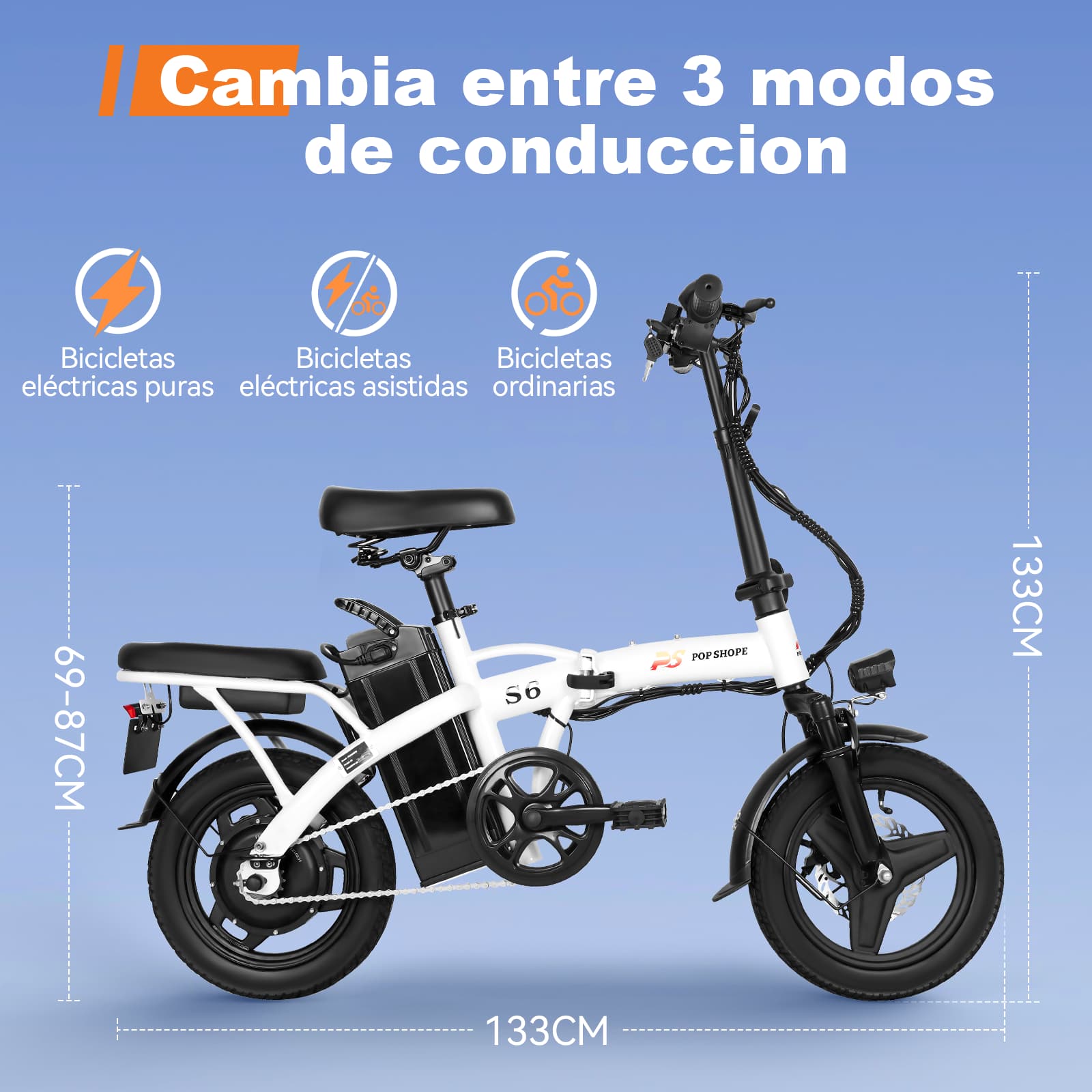 Popshope-Bicicleta-Eléctrica-S6-Blanco-02