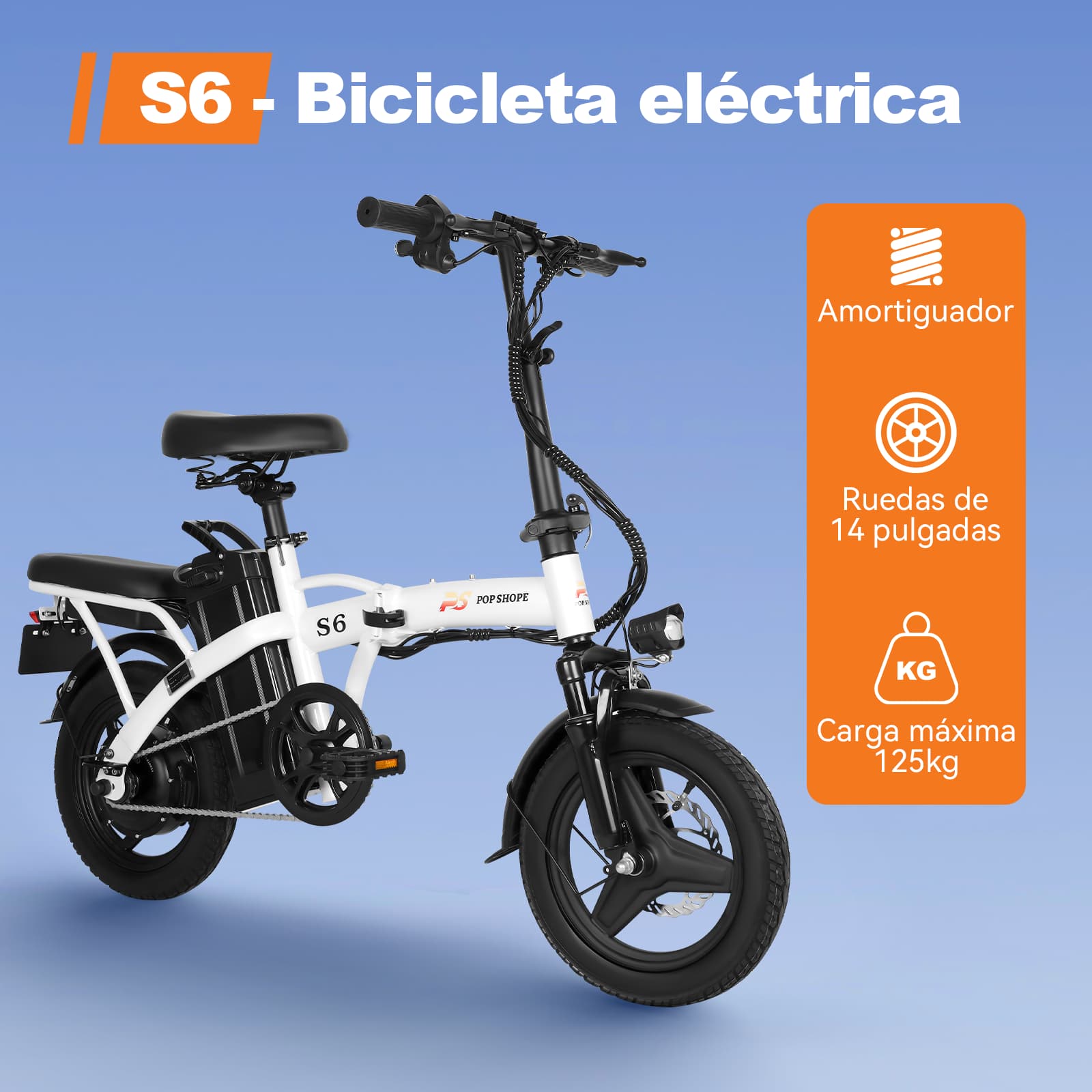 Popshope-Bicicleta-Eléctrica-S6-Blanco-05