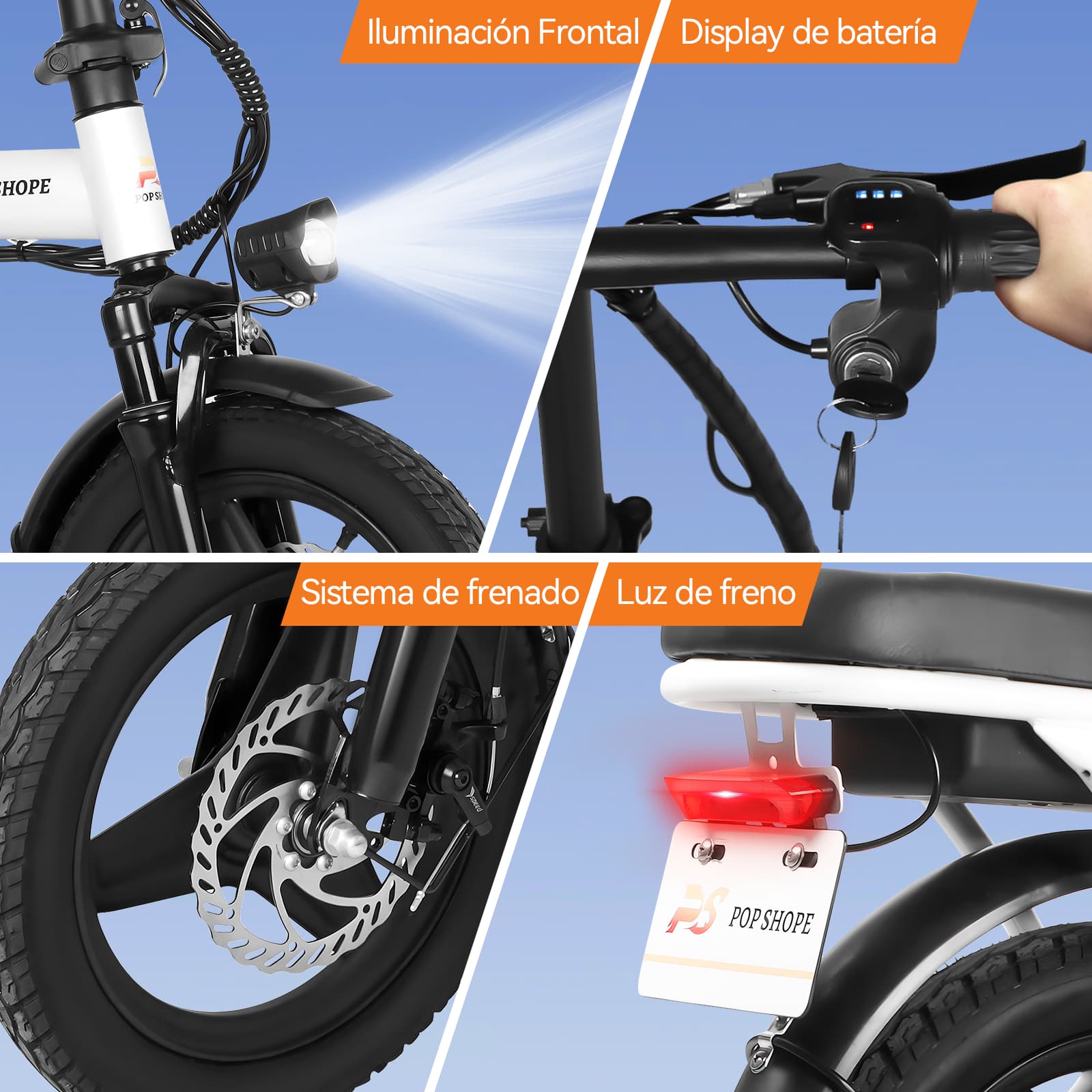 Popshope-Bicicleta-Eléctrica-S6-Blanco-06